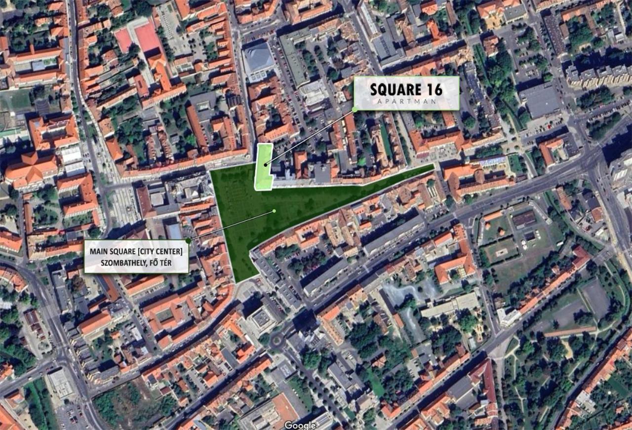 Square 16 Apartman - Absolutely Central Location With Self Check In Szombathely Ngoại thất bức ảnh